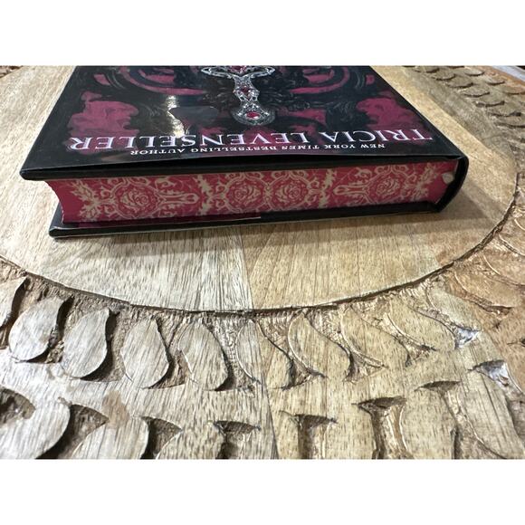 The Shadows Between Us by Tricia Levenseller Hardcover Book Sprayed Edges - Picture 5 of 7